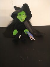 Wizard of Oz Wicked Witch East  Vtg Plush Beanie Doll Warner Bros. Collectible  picture
