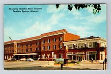 Excelsior Springs MO-Missouri McCleary-Thornton Minor Hospital Vintage Postcard picture