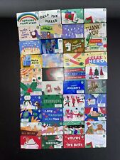 Lot of 76 STARBUCKS Card Collectible Thx Xmas Tree  NYC Easter Love Hanukah picture