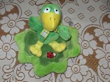 Nicky Toy Holland Duck & Ladybug on Leaf Plush Toy picture