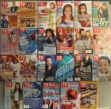 LOT [number three] of 23 TV Guide from 1997 & 1998 picture