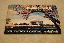 Vintage Washington DC Nation’s Capital in Full Color 2nd Ed. Washington Novelty picture