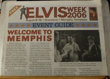 Elvis Week 2006 Event Guide Elvis Presley Magazine Newspaper memphis picture