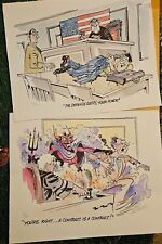 Contract w/the Devil Color Art  Signed art by Don Orehek + Defense Rests 10/300 picture