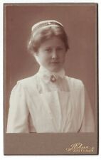 Red Cross. Sister of Mercy. Nurse. CDV. 1900s. Sweden picture
