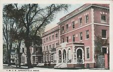 Springfield MA-Massachusetts, YMCA, Building Vintage Postcard picture