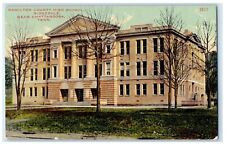 c1910's Hamilton County High School Building Chattanooga Tennessee TN Postcard picture