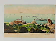 New York City NY Battery Park & Aquarium Old Vtg Postcard View 1900s  Undivided picture
