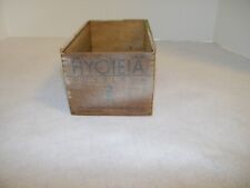 Vintage  HYGIEIA  White Chalk- Wood Box #4 picture