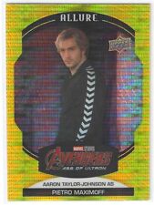 2022 UPPER DECK MARVEL ALLURE YELLOW TAXI TAYLOR-JOHNSON AS PIETRO MAXIMOFF #39 picture