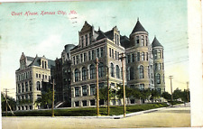 Court House Kansas City Missouri Divided Postcard c1909 picture