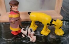 Vintage 1960s Walt Disney Productions Marx Pluto Ramp Walker Toy Plastic + Extra picture