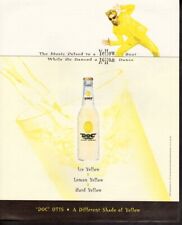 Vintage print ad advertisement Alcohol Doc Otis hard lemon Pulse to yellow Beat picture