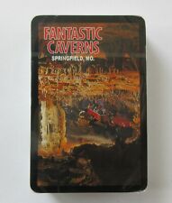 New Fantastic Caverns Cave Springfield MO Missouri Playing Cards Souvenir Deck picture