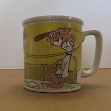 1982 PINK PANTHER Inspector Clouseau Mug Baseball Fever Royal Orleans Vintage picture