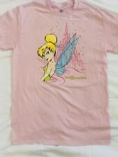 NEW Walt Disney World Shirt Adult X-Large Pink Tinker Bell Parks Castle Ladies picture
