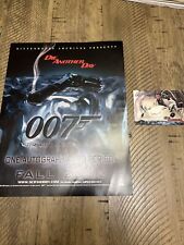 RITTENHOUSE - JAMES BOND 007 Die Another Day - Promo SELL SHEET + Card P1 picture