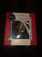Hallmark Nightmare Before Christmas Jack Skellington Gold Chrome Head Ornament N picture