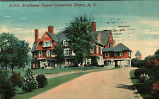 Postcard Strathmont Fassett Homestead Elmira NY New York picture