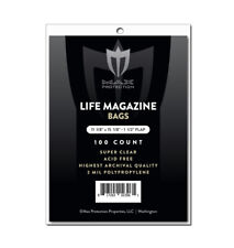 500 Max Pro Ultra Clear Life Magazine Bags - 11-1/8 x 14-1/4  - Acid Free picture