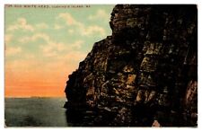 Old White Head, Sunset Scene, Cushing's Island, ME Unposted Postcard picture