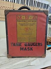 Vintage MSA Mining Model-S All Service Gas Mask Orig Box/Case Only Coal Fire  picture