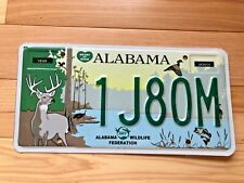 Alabama Wildlife Federation License Plate picture