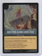 Disney Lorcana TCG Rare And Then Along Came Zeus Cold Foil 195/204 Inklands picture