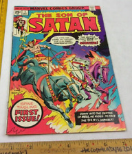 The Son of Satan #1 F- comic book 1970s 1st Possessor picture