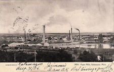  Postcard Paper Mills Kalamazoo MI 1906 picture