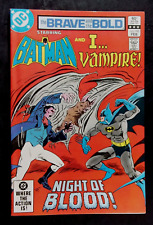Brave and the Bold #195 NM 9.4 Unread copy Batman vs I Vampire vintage DC 1983 picture
