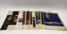 Lot 12 Vintage Cadillac GM Magazine Print Ads 1960s 1970s picture