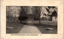 1908 Twin Ash Hall Wilmington College Wilmington OH Postcard picture