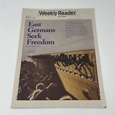 1989 Weekly Reader Magazine East Germans Seek Freedom Dali Lama Teen Steroids picture