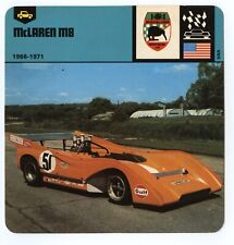 McLaren M8 - Racing Competition Edito Service Auto Rally Card picture
