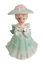 Vtg INARCO Ohio 1964 E1751 Girl Lady Figurine Southern Belle READ Chipped Hat picture