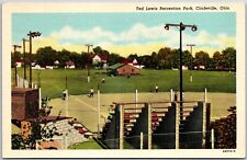 Circleville Ohio OH, Ted Lewis Recreation Park, Greenfield, Vintage Postcard picture