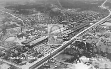 Aerial View Mooresville Mills Cotton Factory North Carolina NC Reprint Postcard picture