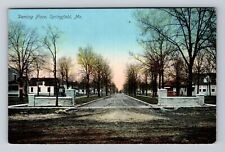 Springfield MO-Missouri, Residences On Deming Place, Antique, Vintage Postcard picture