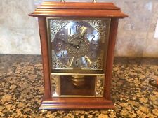 BEAUTIFUL ANSONIA 7 DAY MANTLE CLOCK, WORKING picture