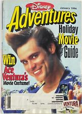 Rare 90s Disney Adventures Magazine, Ace Ventura Pet Detective, Jan 1996 Retro picture