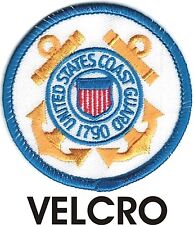 USCG United States US Coast Guard Patch Fits For VELCRO® BRAND Loop Fasteners picture