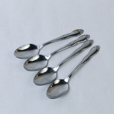 Set of 4 Oneida Simion L & George H Rogers Co Stainless Teaspoons Kitchen picture