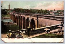 Postcard High Bridge, New York glitter 1911 L205 picture