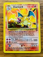 NEAR MINT Charizard (4/130) Holo Base Set 2 Pokemon Card FREE P&P picture