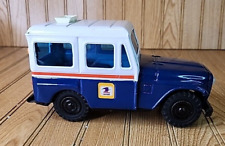 VINTAGE WESTERN STAMPING CORP U S MAIL POSTAL JEEP BANK picture