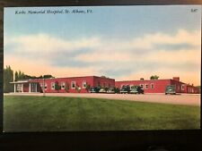 Vintage Postcard 1930-1945 Kerbs Memorial Hospital St. Albans Vermont picture