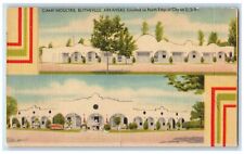 c1940's Camp Moultrie Restaurant Building Cottage Blytheville Arkansas Postcard picture