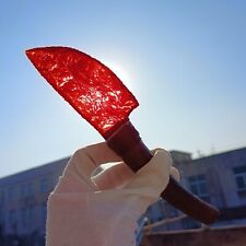 200mm hand hammered red opal Crystal dagger DLY quartz crystal knife picture