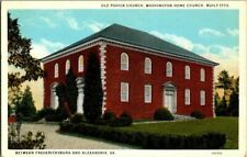 1920'S. OLD POHICK CHURCH. FREDERICKSBURG, VA. POSTCARD EP17 picture